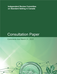 Image of the cover of the IRCSS Consultation Paper